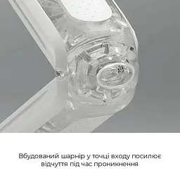 Мастурбатор Tenga Flip Zero White, змінна інтенсивність стимуляції, розкладний - мініатюра 5