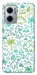 TPU чохол Demsky Dino pattern для Xiaomi Redmi Note 11E