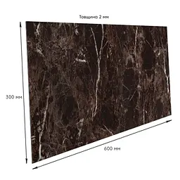 Самоклеюча стінова PET плитка Sticker Wall 600х300х2мм SW-00002319 - мініатюра 3