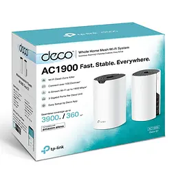 Маршрутизатор TP-Link DECO S7 2PK AC1900 3xGE LAN/WAN MU-MIMO MESH - мініатюра 7