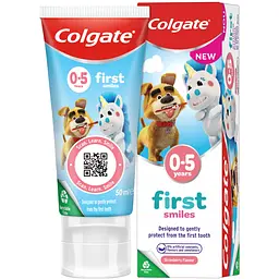 Дитяча зубна паста Colgate First Smiles для дітей 0-5 років 50 мл - мініатюра 7