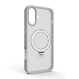 Чехол для Apple iPhone 16 Plus, Unit Stand, серый, MagSafe, противоударный защитный чехол-панель с подставкой, поддержкой магнитных держателей и беспроводной зарядки, защита всего корпуса, силикон + поликарбонат, ArmorStandart (ARM78731)