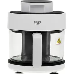 Аерофритюрниця Adler AD 6316 зі скляною чашею 1400 Вт 3 л - мініатюра 4