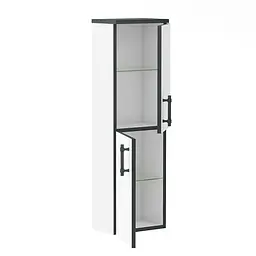 Пенал підвісний Imprese Black Edge білий f32113W - мініатюра 2
