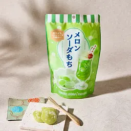SEIKI Melon Soda Mochi мочі зі смаком содова з динею, 130 г - мініатюра 3
