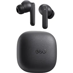 Бездротові навушники QCY Buds T43 (BH24QT43A) темно сірі - мініатюра 3