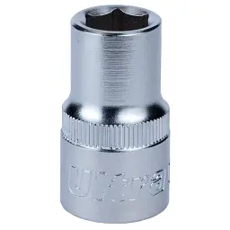 Насадка шестигранна коротка 1/2" 12мм CrV ULTRA (6070122) - мініатюра 2