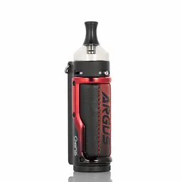 Под-система електронна сигарета VooPoo Argus Pro Kit 3000 mAh 4.5 ml Litchi Leather and Red (sn1491) - мініатюра 2