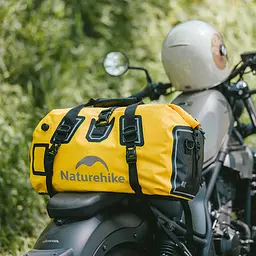 Водонепроникна дорожня сумка Naturehike CNK2450XB015, 40 л, жовта - мініатюра 2