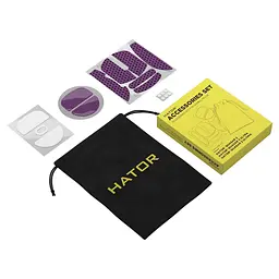 Набір аксесуарів для миші Hator Quasar 3 Series Black-Violet (ACC070)