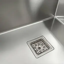 Кухонна мийка Platinum Handmade 60x50 (600x500x230 мм) PVD HSB, Нержавіюча сталь - мініатюра 6