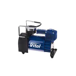 Автомобільний компресор VITOL K-50 150psi/15Amp/40л (K-50) - мініатюра 2