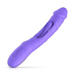 Вібратор Good Vibes Only Flax G-Spot, 25.1 см (фіолетовий) - мініатюра 7