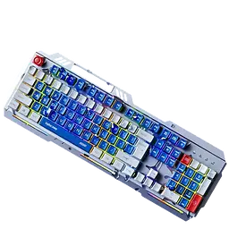 Клавіатура INPHIC K9 MECHA ENG/UKR Blue - мініатюра 3