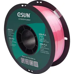 Пластик для 3D-принтера eSUN ePLA-Silk 1.75 мм 1 кг PINK (EPLA-SILK-P175P1)
