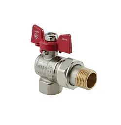 Кран кульовий з американкою Nolf classic 1/2" кутовий NFC.941-06 (NF3155)