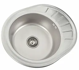 Кухонна мийка Platinum 5745 L декор 5745 0,8/180 мм (SP000000334) - мініатюра 2