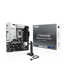 Материнcька плата PRIME Z890M-PLUS WIFI s1851 Z890 4xDDR5 M.2 HDMI DP Wi-Fi BT mATX Asus teh0019003 - мініатюра 10