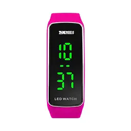 Наручний годинник жіночий Skmei 1119 Rose Red, 1119ARS (12327) - мініатюра 2