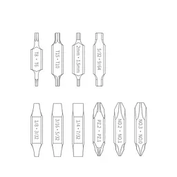 Набір біт для Nextool Flagship Captain та Pocket tool - мініатюра 5