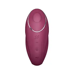 Кліторальний стимулятор Satisfyer Tap & Climax 1 Red - мініатюра 3