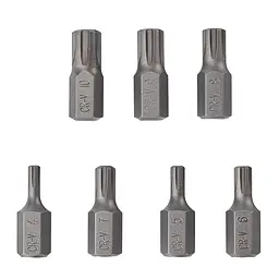 Набір біт Шестигранники та Зірочки Hex Torx King Roy 40 предметів Оригінал (KSD040-B) - мініатюра 6