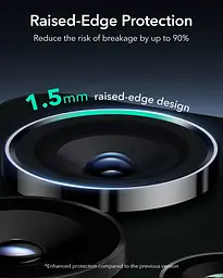 Захисне скло для камери ESR Armorite Camera Lens Protectors Clear для Samsung S25 Ultra (1D79500302) - мініатюра 3