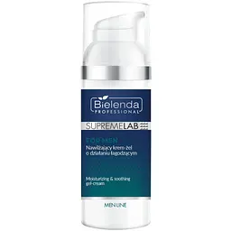 Зволожуючий крем-гель Bielenda Supremelab Men Line з заспокійливим ефектом 50 мл - мініатюра 2