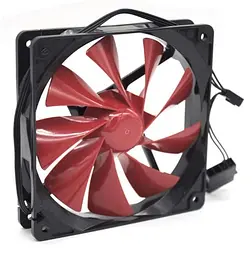 Кулер для процесора Thermaltake Riing Silent 12 Red TT-1225 (115X/1200) (A1225L12S (115X/1200)) Б/в