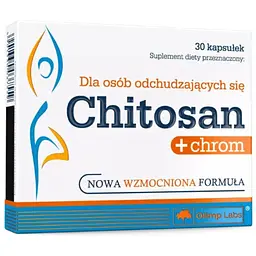 Харчова добавка Olimp Chitosan + Chromium 30 капсул