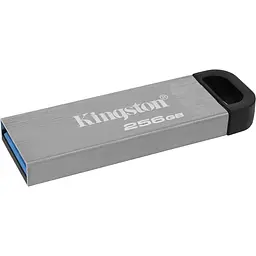 USB Flash накопичувач Kingston 256GB DataTraveler Kyson USB 3.2 silver/black (DTKN/256GB) - мініатюра 2
