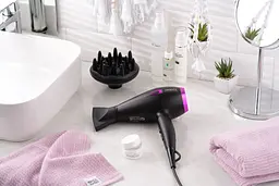 Фен Violet PRO HD-Y221PRO , 1750-2100Вт, 2 швидкості, 3 темп.режими, дифузор, чорний ARDESTO teh0017657 - мініатюра 3