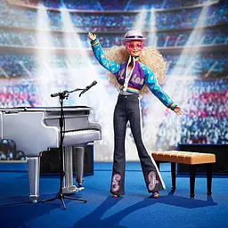 Колекційна лялька Barbie Елтон Джон (GHT52) - мініатюра 5