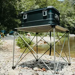 Складаний стіл Naturehike CNK2450JJ013, L, алюміній, сірий - мініатюра 5