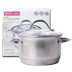 Каструля Kamille KM-4718S 2.9 л - мініатюра 8