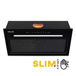 Витяжка повновбудована Weilor Luna Wbg 55 Black - мініатюра 2