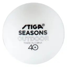 М'ячик для настільного тенісу Stiga Seasons White 12 шт. (1110-2810-12) (931162)