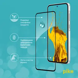 Скло захисне Piko Full Glue Samsung A55 Black (1283126588877) - мініатюра 4