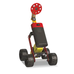 Конструктор Zephyr Robotix-0 металевий з електромотором 84 елементи 5 моделей - мініатюра 5