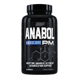 Нічний Комплекс для Нарощування М'язової Маси Anabol Hardcore PM - 60 капсул