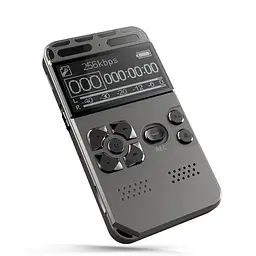 Диктофон цифровий професійний з активацією голосом Nectronix V35, пам'ять 8 Гб, SD карти до 64 Гб, таймер, MP3 (100551)