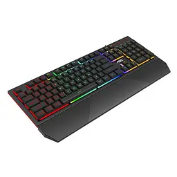 Клавіатура ігрова мембранно-механічна AOC GK200 Gaming RGB райдужна підсвітка (GK200D32R) - мініатюра 2