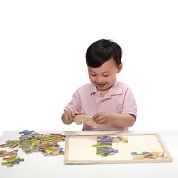 Дерев'яний пазл в рамці Melissa&Doug Динозаври, 24 елемента (MD19066) - мініатюра 4