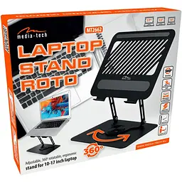 Підставка для ноутбука ROTO 10-17" Aluminum Alloy Media-Tech - мініатюра 5