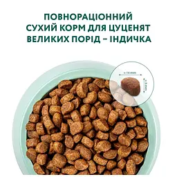 Сухий корм для цуценят великих порід Optimeal повнораціонний індичка 12 кг (B1741601) - мініатюра 3