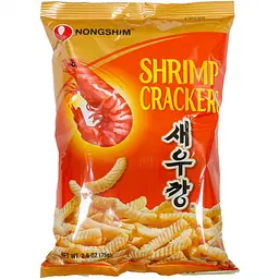 Снек зі смаком креветок Nongshim 75г