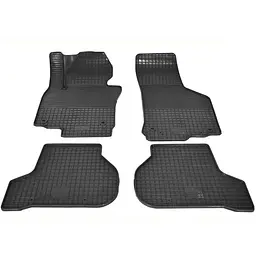Килимки в салон гумові RTI для Skoda Octavia II 04- / Golf 03- / Golf 08- /Jetta 05- 4 шт