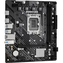 Материнська плата ASRock LGA1700, H610M-H2/M.2 D5, H610, 2xDDR5, Int.Video(CPU), 4xSATA3, 1xM.2, 1xPCI-E 4.0 x16, 1xPCI-E 3.0 x1, ALC897, RTL8111H, 4xUSB3.2/6xUSB2.0, 2xHDMI, MicroATX - мініатюра 4