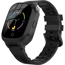 Дитячий розумний годинник з GPS-трекером Gelius Pro Care GP-PK004 LTE/VoLTE/Temperature control Black