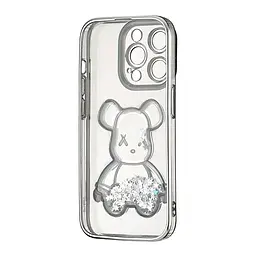 Чохол Shining Bear Case Protected Camera iPhone 14 Pro Silver - мініатюра 3